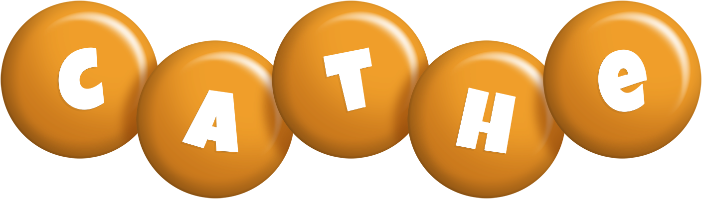 Cathe candy-orange logo