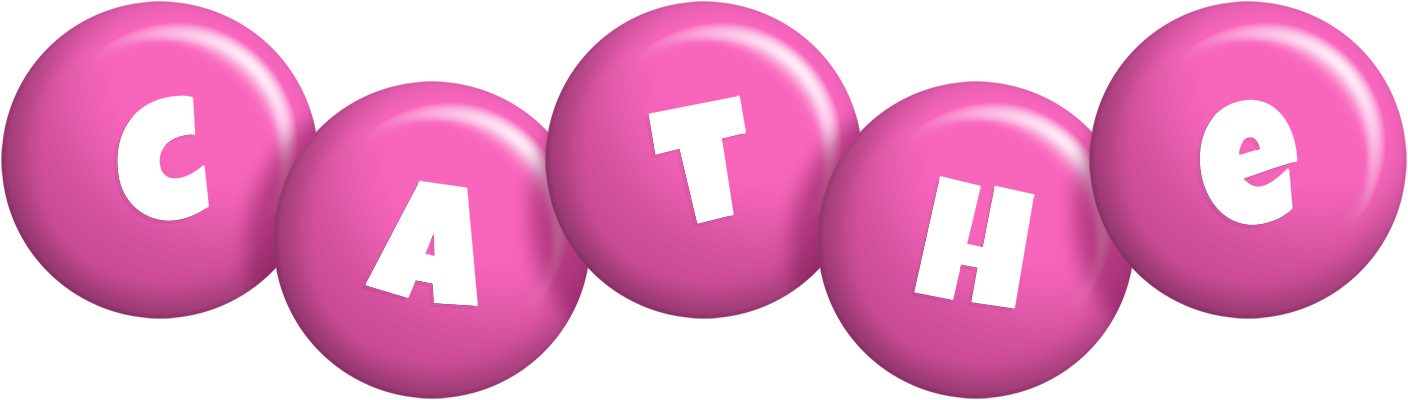 Cathe candy-pink logo