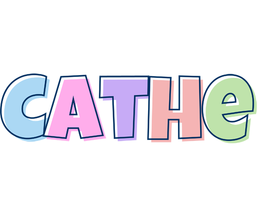 Cathe pastel logo