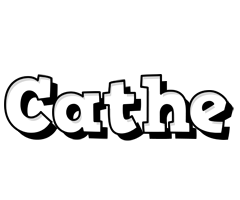 Cathe snowing logo