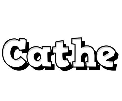 Cathe snowing logo