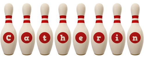 Catherin bowling-pin logo