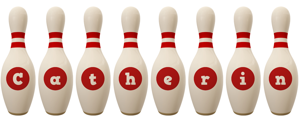 Catherin bowling-pin logo