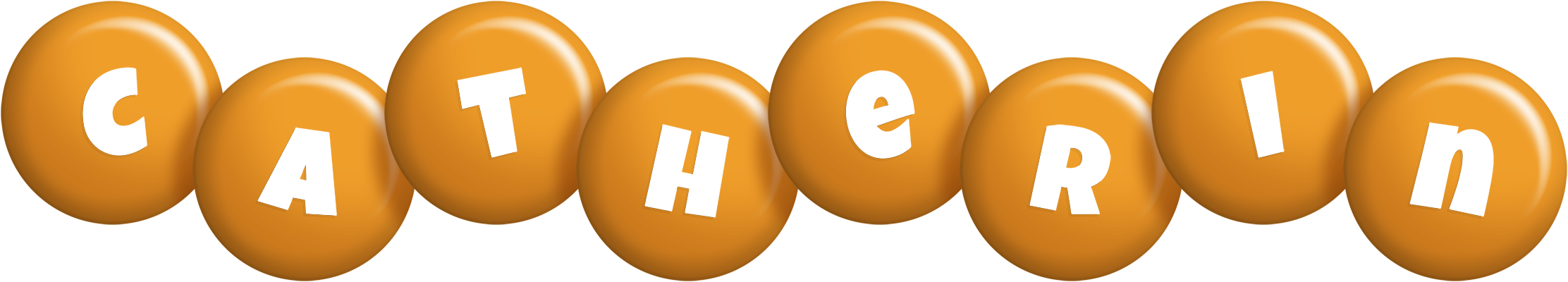 Catherin candy-orange logo