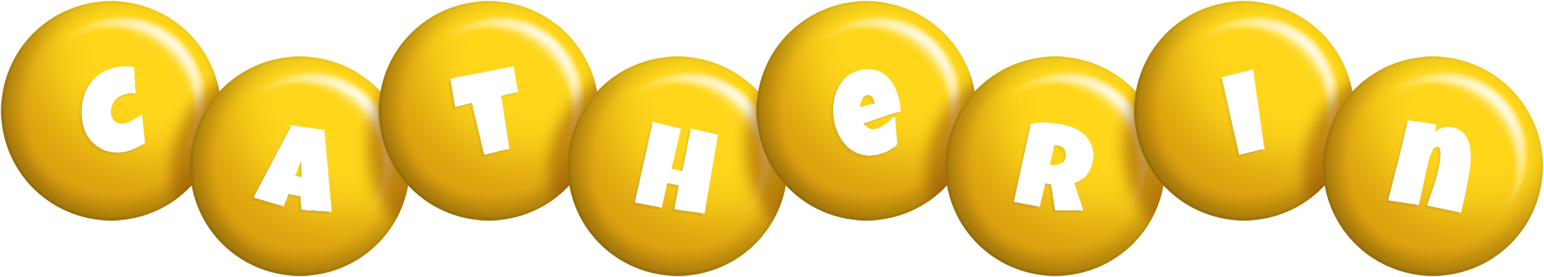 Catherin candy-yellow logo