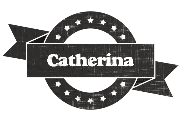 Catherina grunge logo