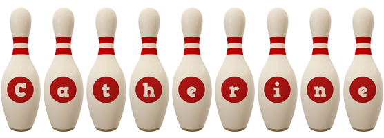 Catherine bowling-pin logo