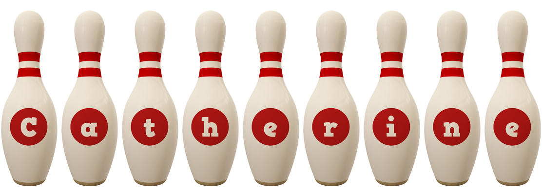 Catherine bowling-pin logo