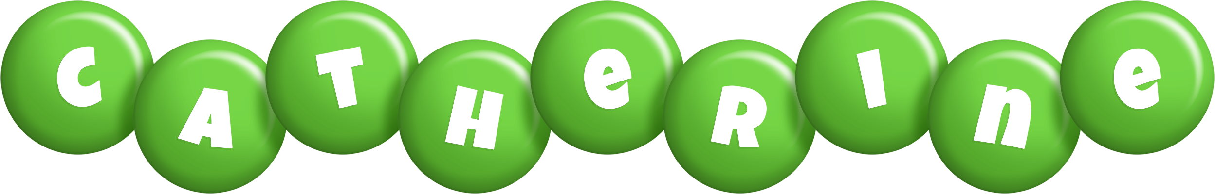 Catherine candy-green logo