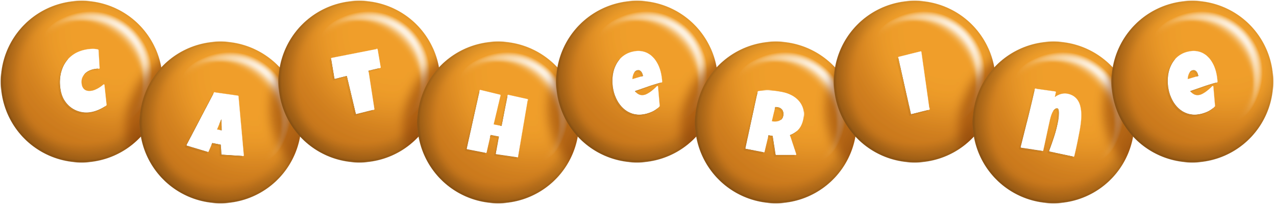 Catherine candy-orange logo