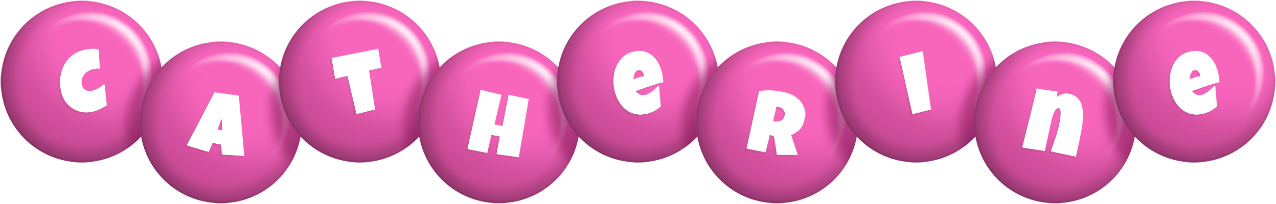 Catherine candy-pink logo