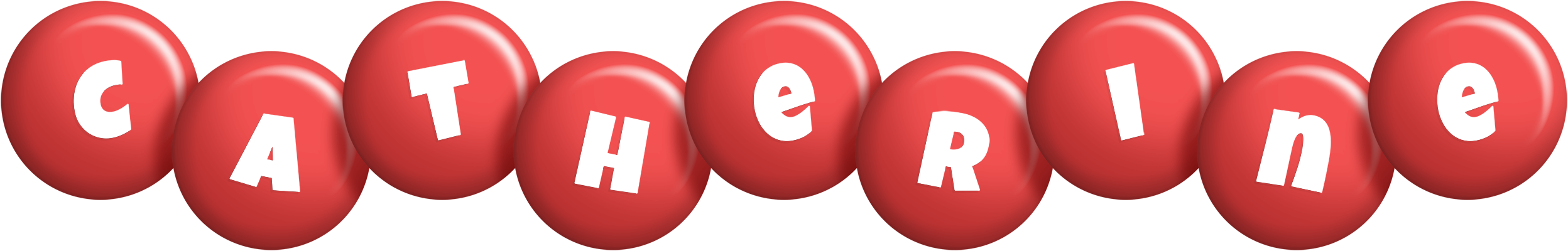Catherine candy-red logo