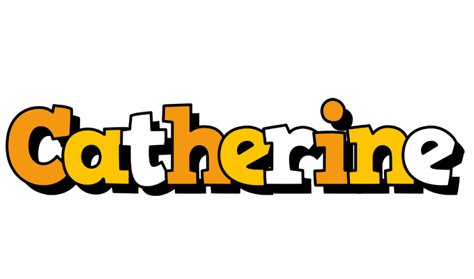 Catherine cartoon logo