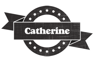 Catherine grunge logo