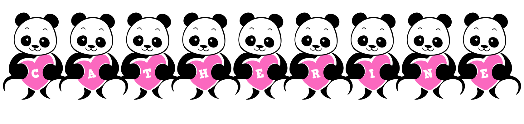 Catherine love-panda logo
