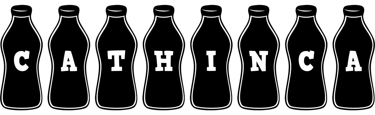 Cathinca bottle logo