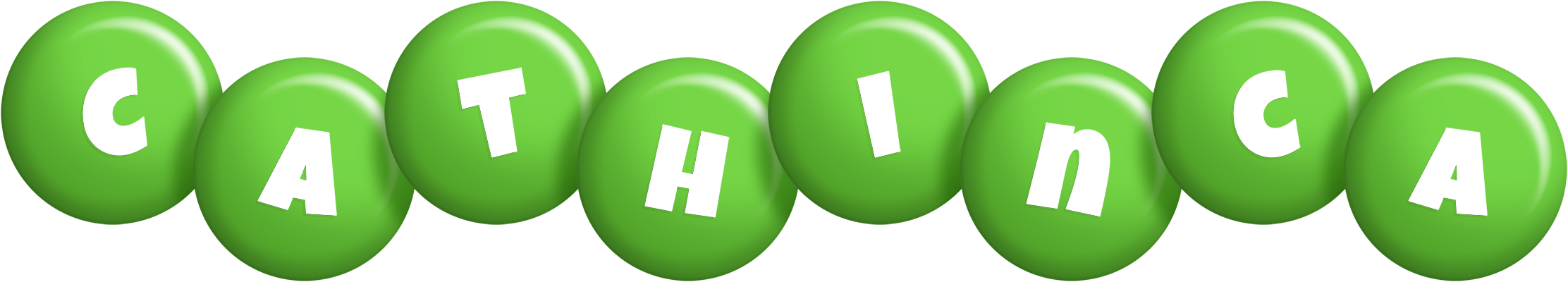 Cathinca candy-green logo