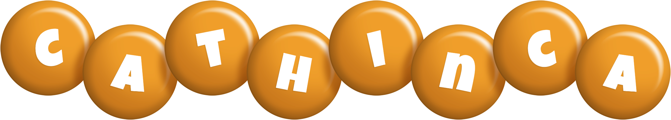 Cathinca candy-orange logo
