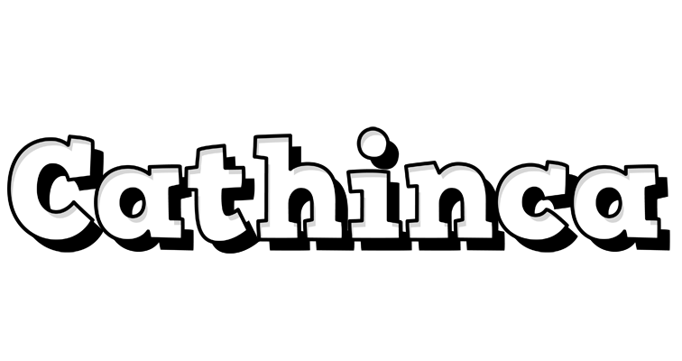Cathinca snowing logo