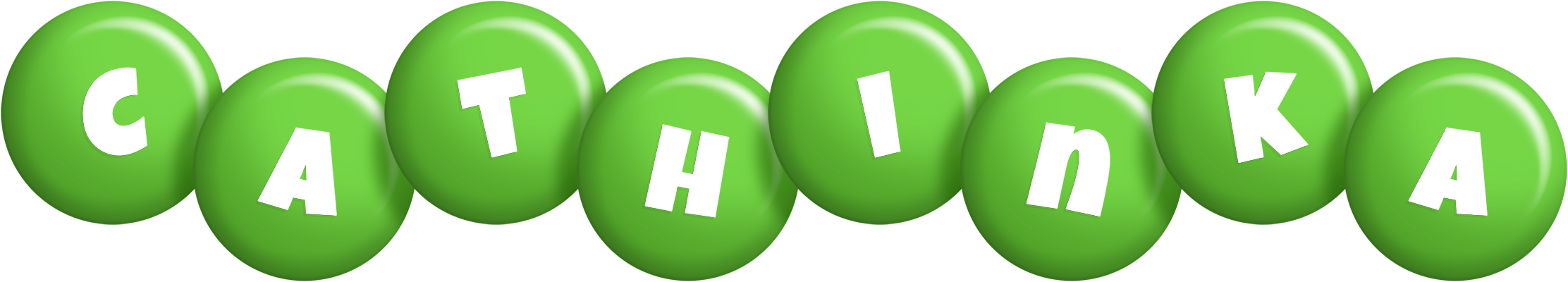 Cathinka candy-green logo