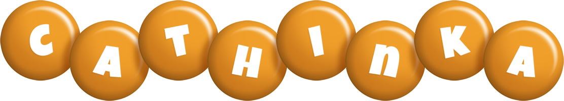 Cathinka candy-orange logo