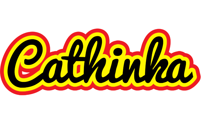 Cathinka flaming logo
