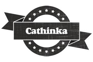 Cathinka grunge logo