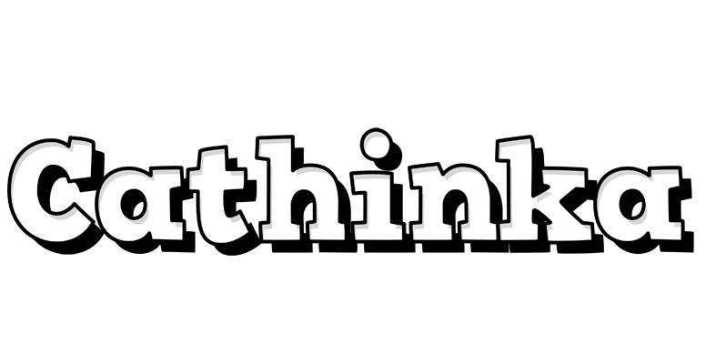 Cathinka snowing logo