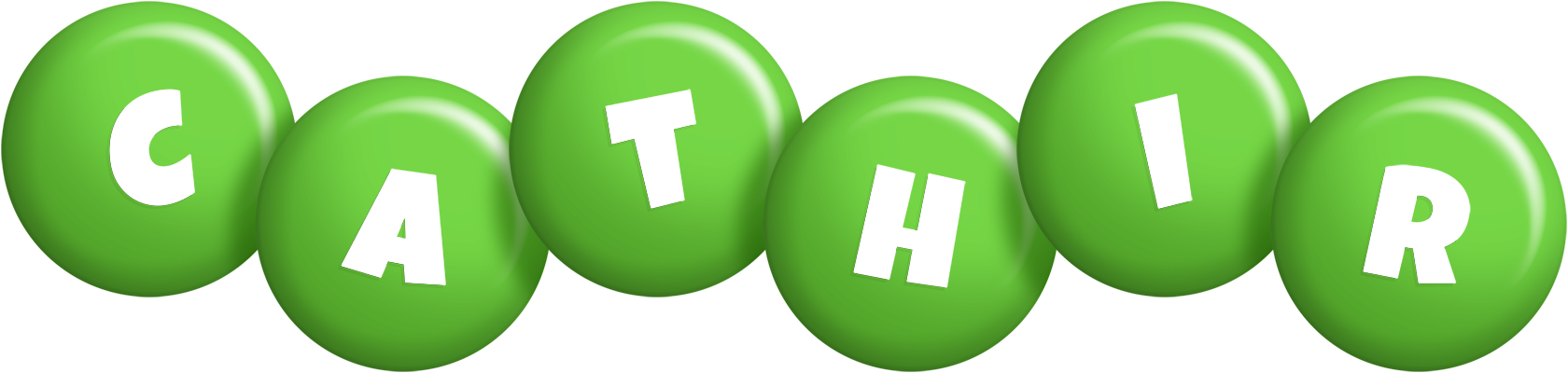 Cathir candy-green logo