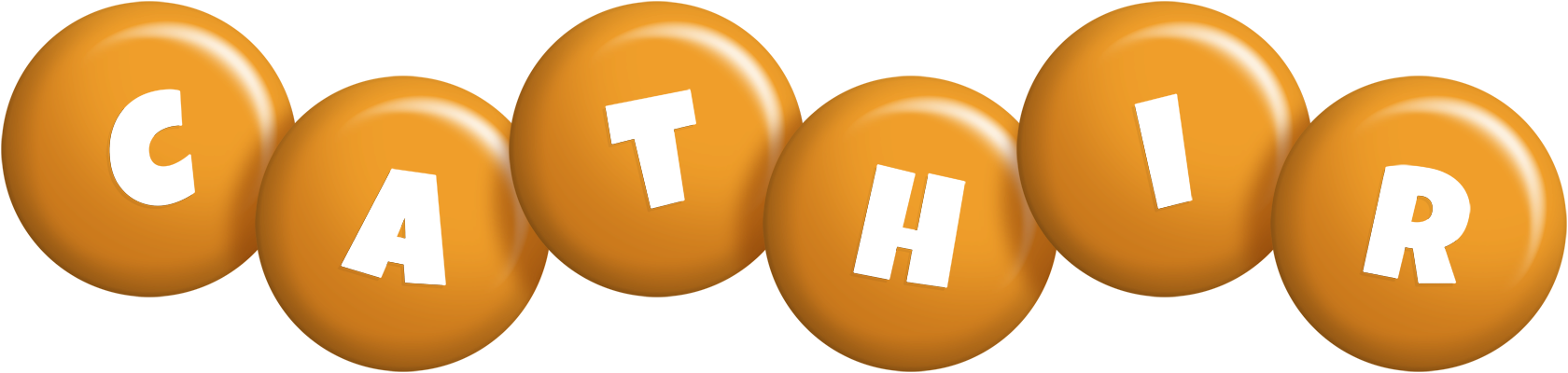 Cathir candy-orange logo