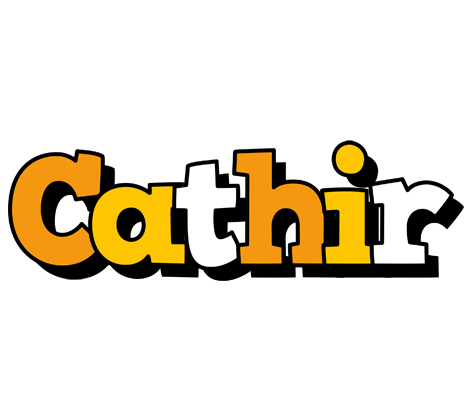 Cathir cartoon logo