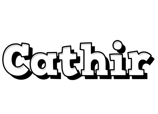 Cathir snowing logo