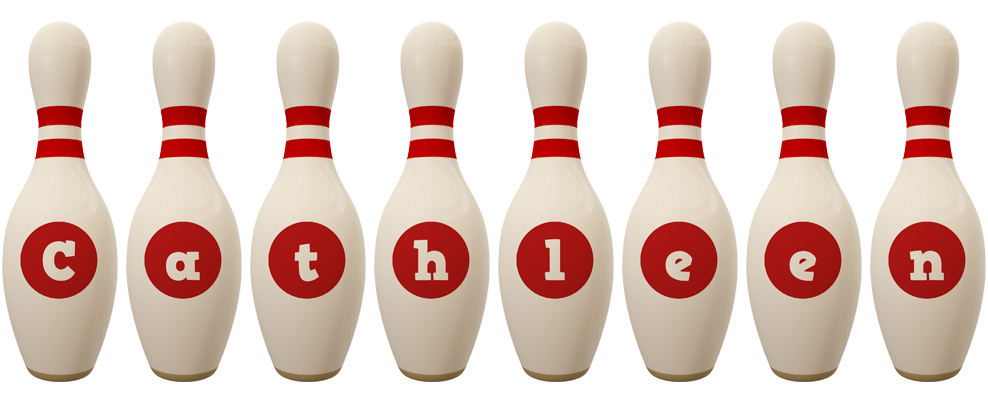 Cathleen bowling-pin logo