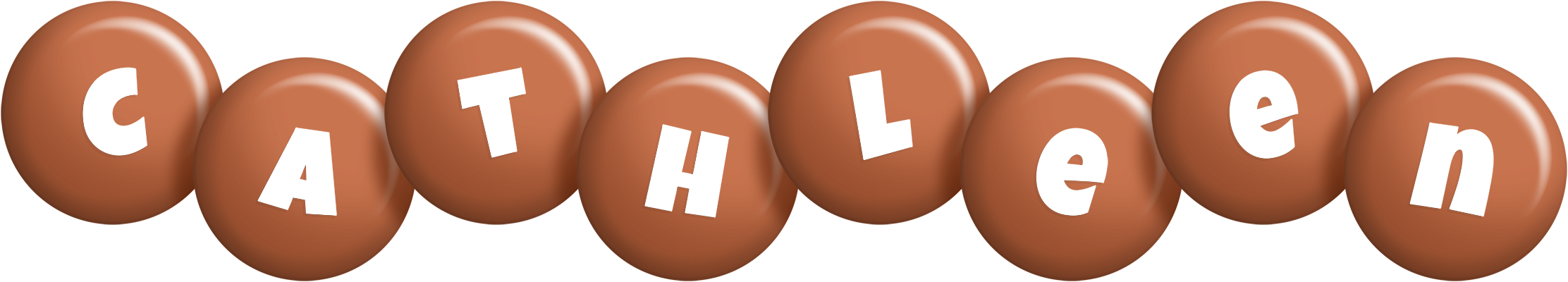 Cathleen candy-brown logo