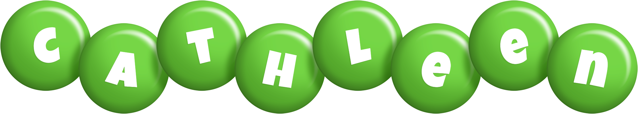 Cathleen candy-green logo