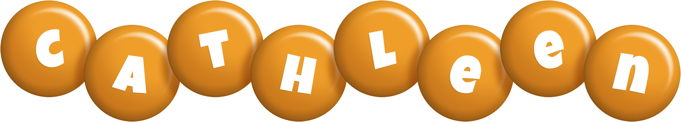 Cathleen candy-orange logo