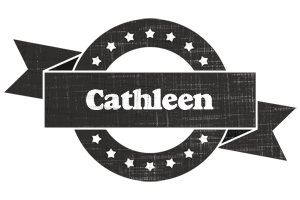 Cathleen grunge logo