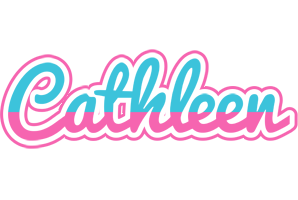 Cathleen woman logo