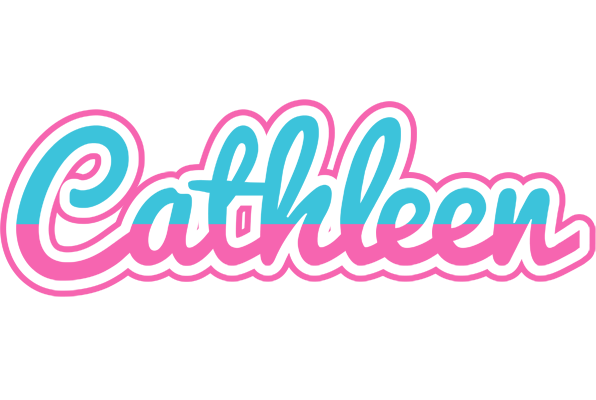Cathleen woman logo