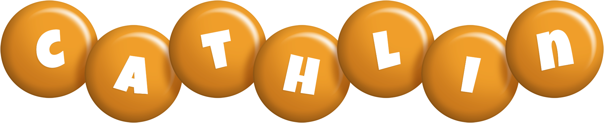 Cathlin candy-orange logo