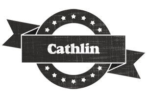 Cathlin grunge logo