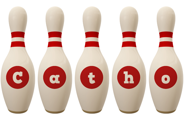 Catho bowling-pin logo