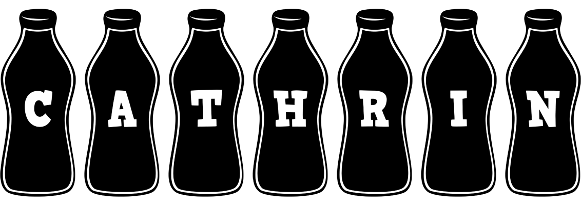 Cathrin bottle logo