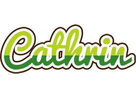 Cathrin golfing logo