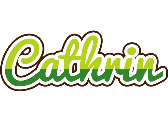 Cathrin golfing logo