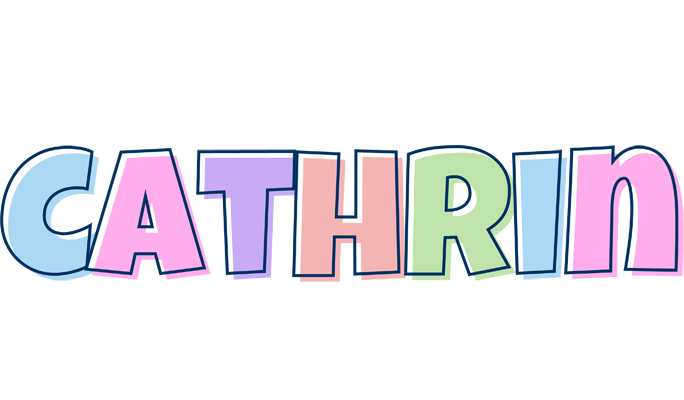 Cathrin pastel logo