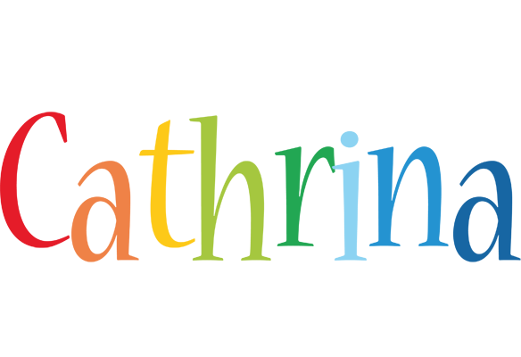 Cathrina birthday logo