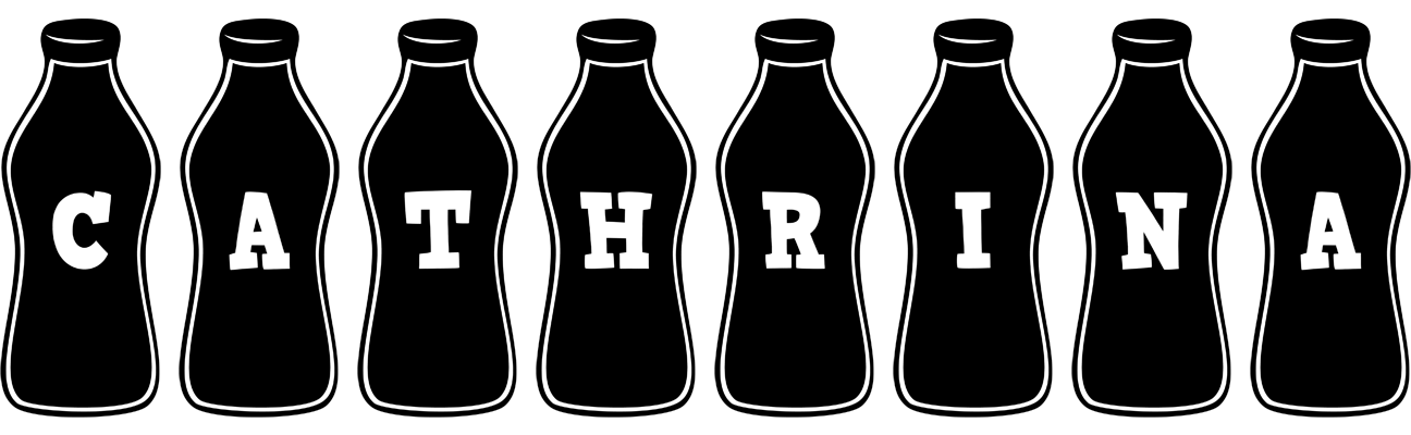 Cathrina bottle logo