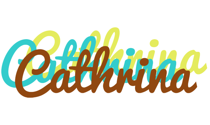 Cathrina cupcake logo