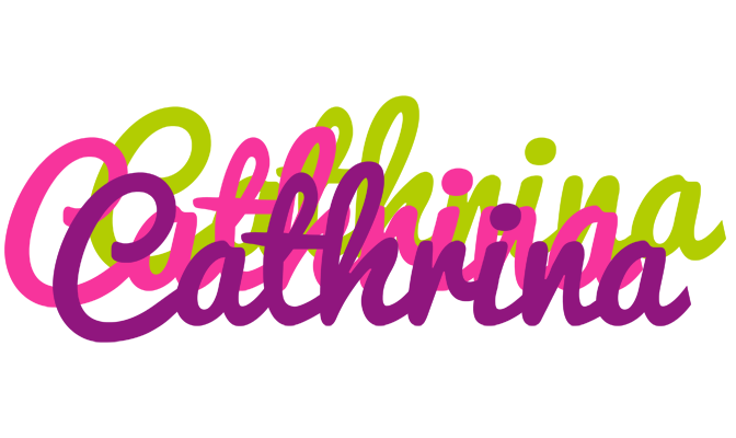 Cathrina flowers logo